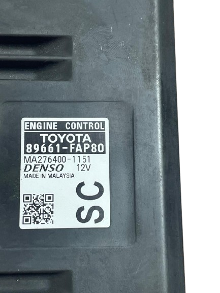 Toyota Fortuner Engine Control Unit ECU 1GD 2.8L AT 4WD (2020–2021)