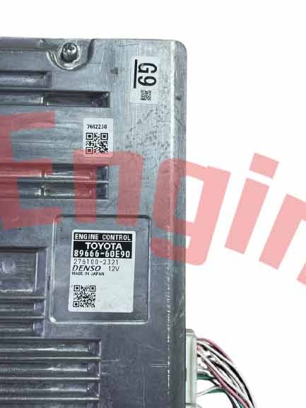 Toyota Prado 1GD ECU 89666-60E90 – DENSO 2.8L Diesel AT ECU UAE
