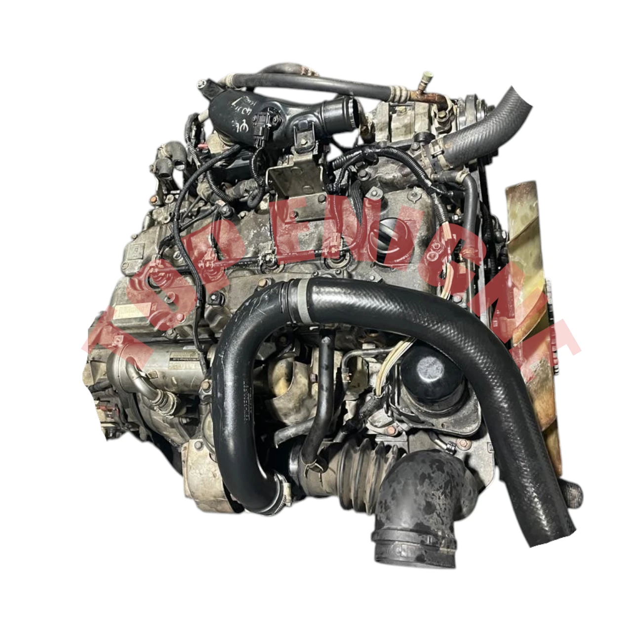 Isuzu 4JJ1 3.0L Turbo Diesel Complete Engine 2005–2014 UAE image 2 UAE