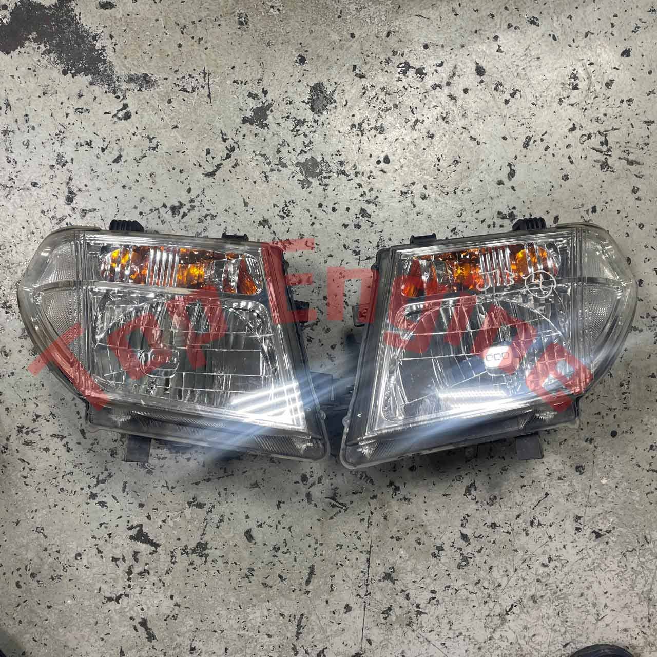 Right Headlight RH Halogen for Nissan Navara D40 / Pathfinder R51 (2005–2015) OEM 26010-EB71B 26060-EB300 UAE