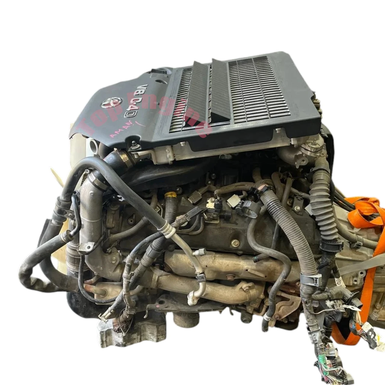 Toyota 1VD-FTV 4.5L V8 Twin Turbo Diesel Engine | Land Cruiser 200 Complete Engine UAE image 4 UAE