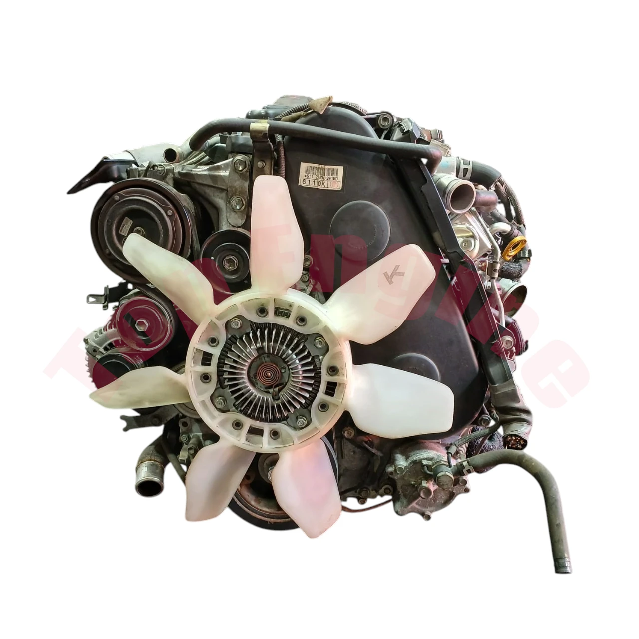 Toyota 1KD-FTV 3.0L Turbo Diesel Engine for Hiace Hilux Prado 2005–2019 | Used Tested Engine image 4 UAE
