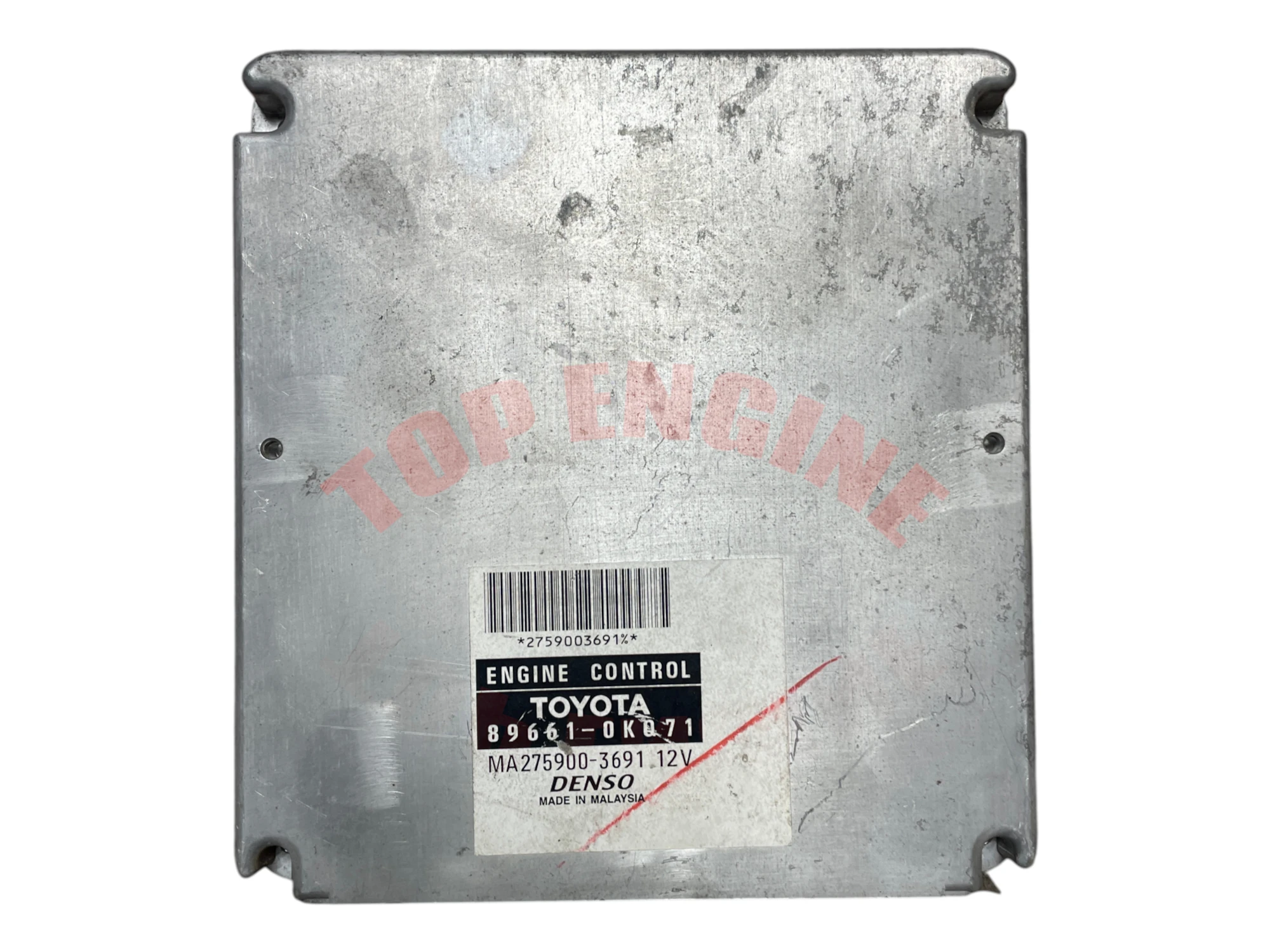 Toyota Hilux 1KD-FTV ECU 89661-0LQ71 | 3.0L Turbo Diesel | Manual 4WD | 2011–2015 UAE