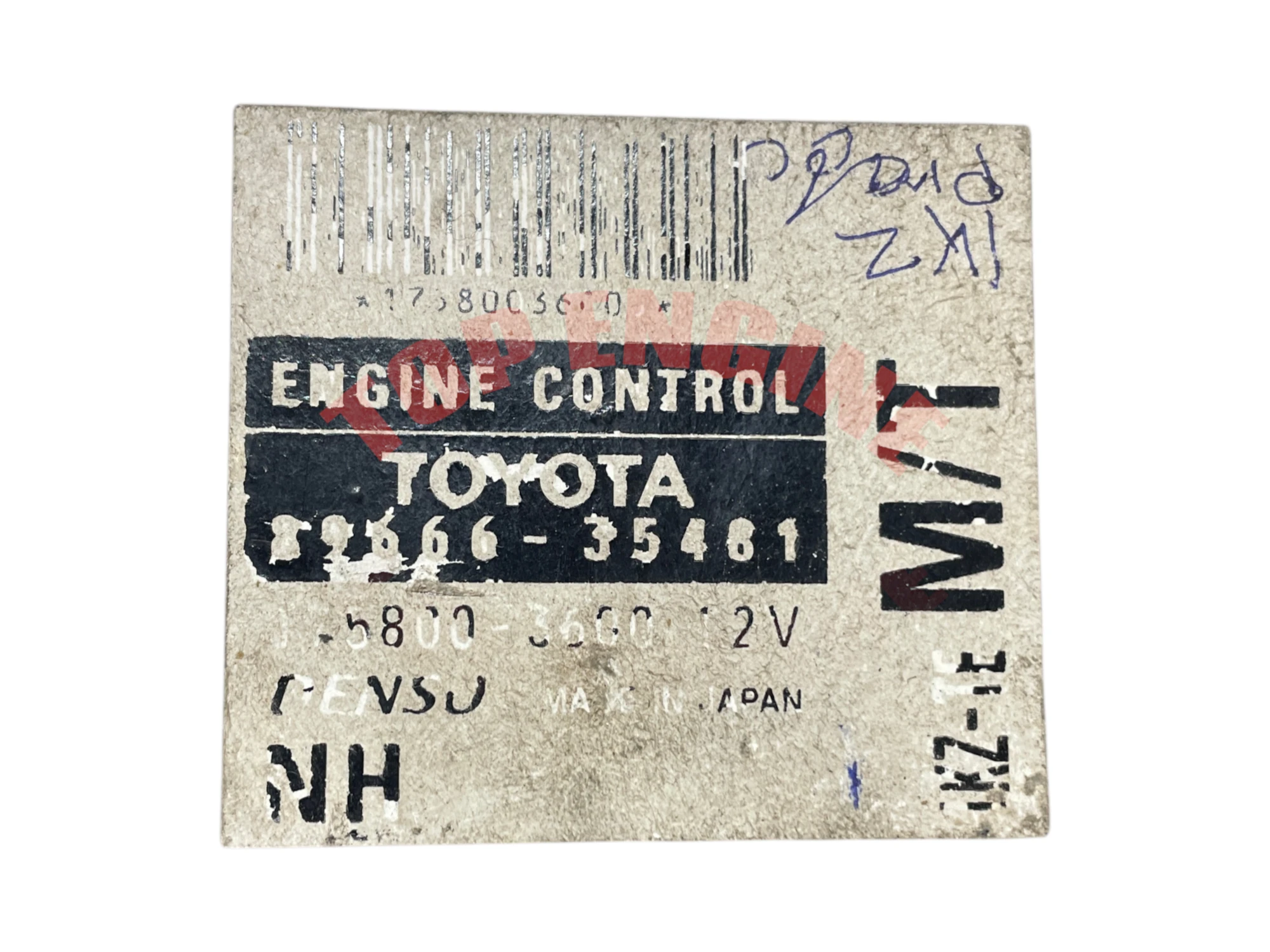 Toyota Hilux 1KZ-TE ECU 89666-35481 | 3.0L Turbo Diesel | Manual 4WD | 2001–2005 UAE