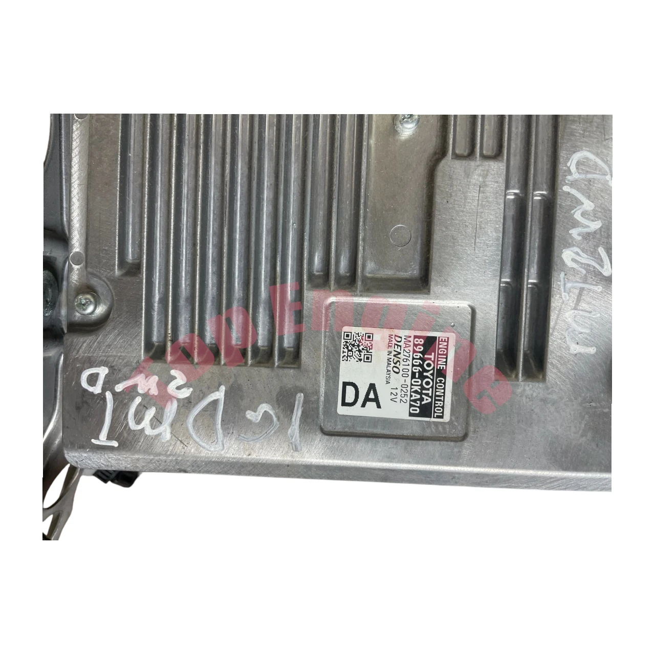 Toyota Hilux ECU 89666-0KA70 1GD-FTV 2.8L Diesel Engine Control Unit (ECM) MT 2WD image 1 UAE