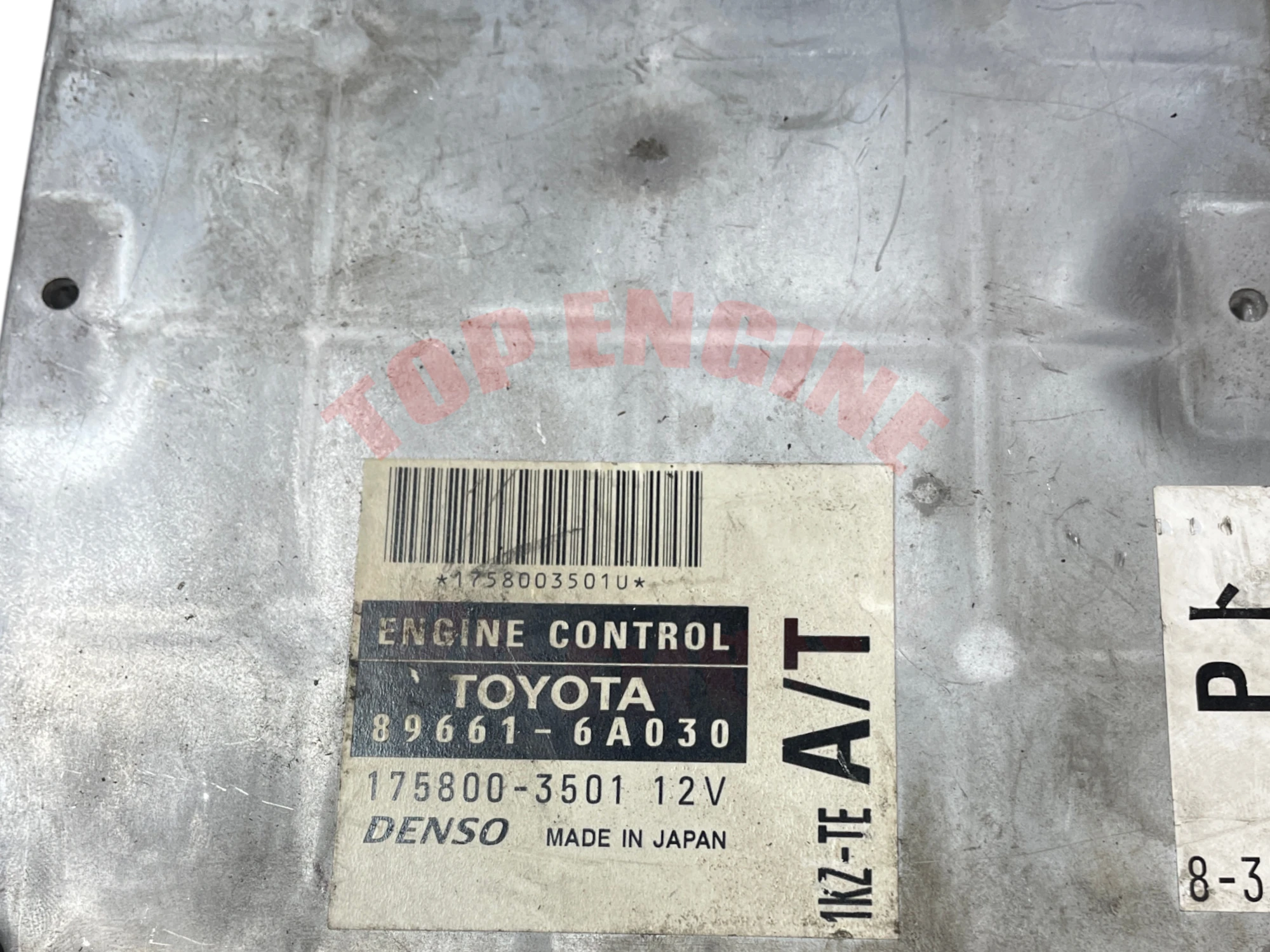 Toyota Land Cruiser Prado 1KZ-TE ECU 89661-6A030 | 3.0L Turbo Diesel | Automatic 4WD | 2002–2009 UAE