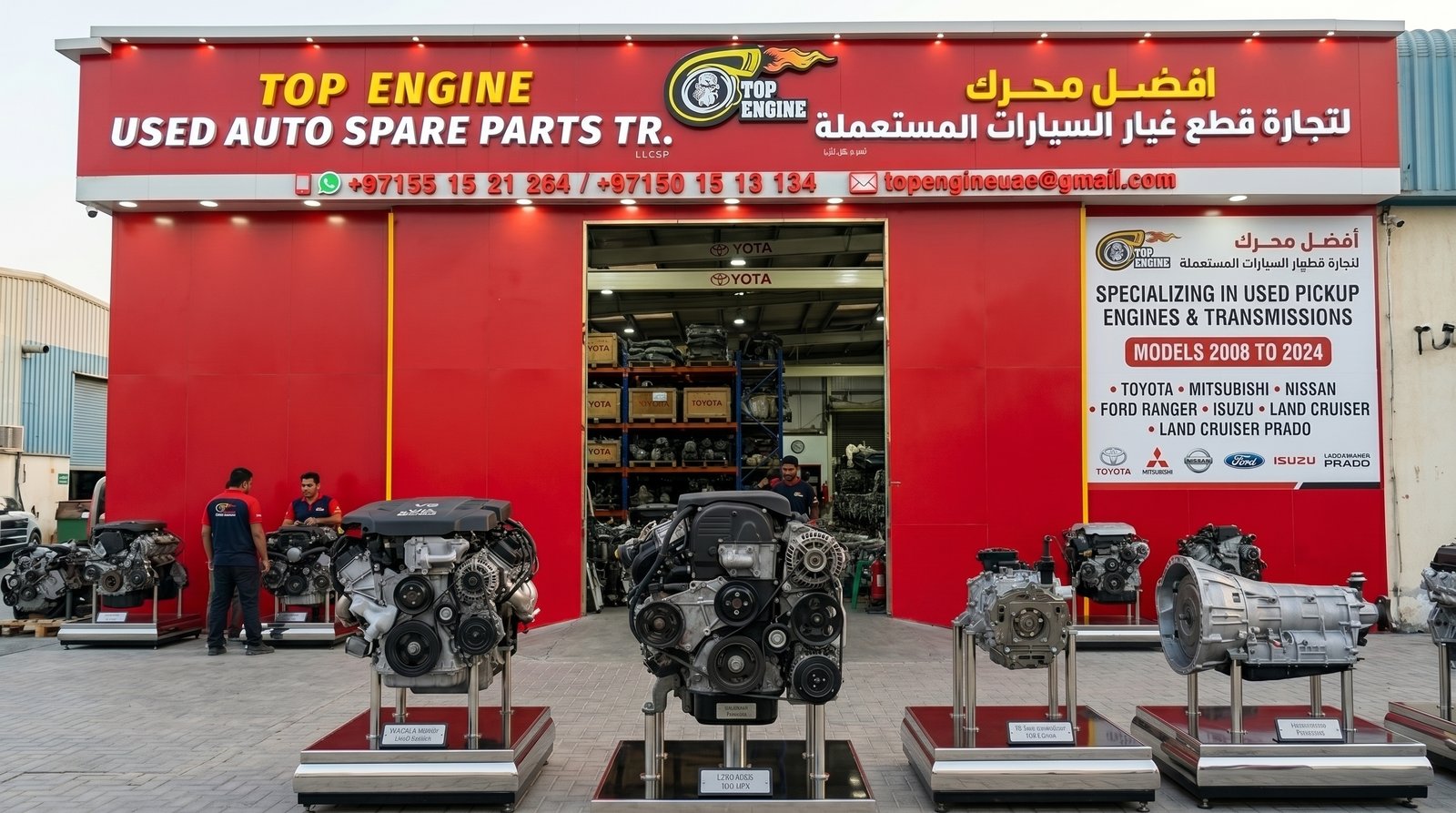 Top Engine UAE – Used Auto Parts